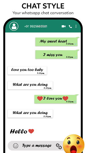Chat Style for Social Media Screenshot 0