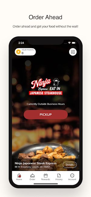 Ninja Japanese Steak Express Screenshot 0