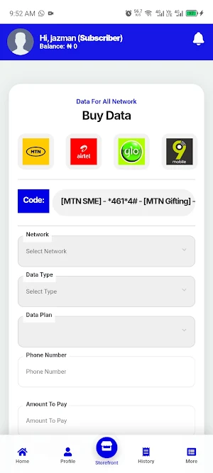 Olatunboss - Bills Payment Screenshot 3
