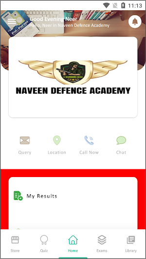 Naveen Defence Academy Screenshot 1
