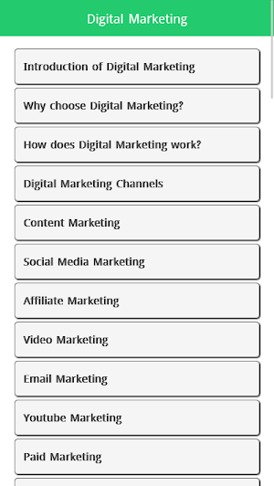 Digital Marketing Screenshot 0