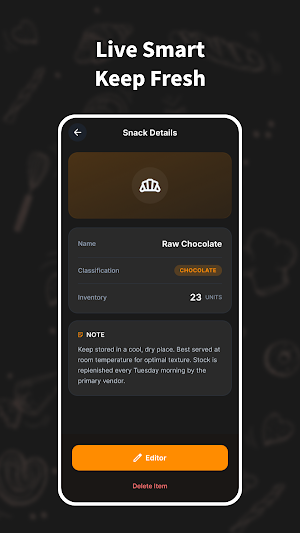 SnackCache Screenshot 2