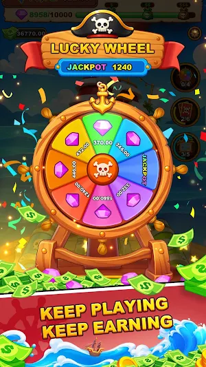 Idle Pirate Cash：Win Money Screenshot 2