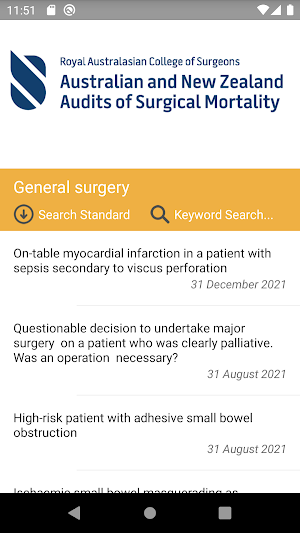 ANZASM National Case Reviews screenshot 4