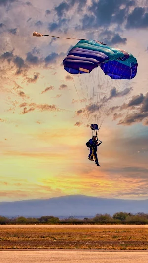 Skydiving Wallpaper Screenshot 1