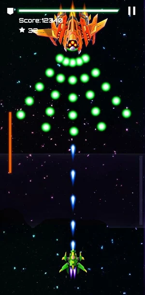 Elemental Galaxy Shooter Screenshot 0