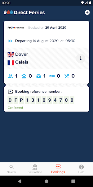 Direct Ferries - Ferry tickets Screenshot 1