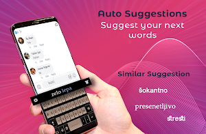 Slovenian Keyboard : Slovensko Tipkovnico App Screenshot 1