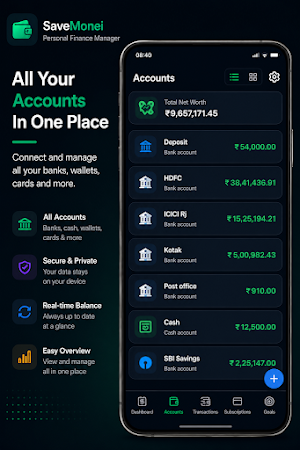 SaveMonei: AI Money Manager Screenshot 3