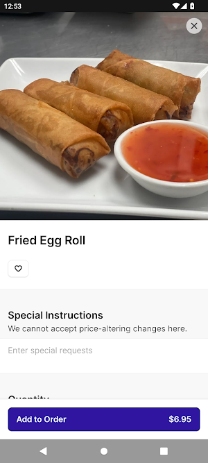 Mercy Thai Restaurant Screenshot 2