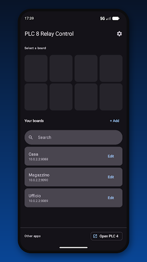 PLC 8 Relay Control (KMTronic) Screenshot 2