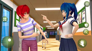 Anime highschool Bad Girl Game Screenshot 2