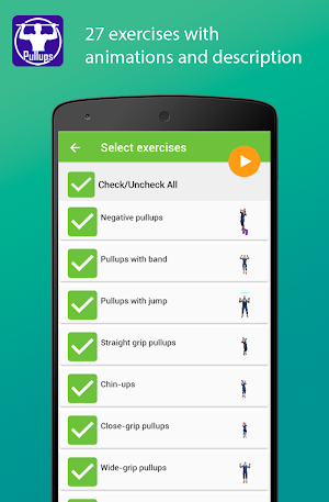 Pullups my workout Screenshot 0