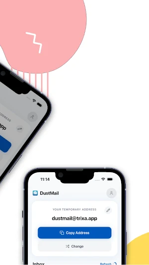 Temp Mail by DustMail Screenshot 2