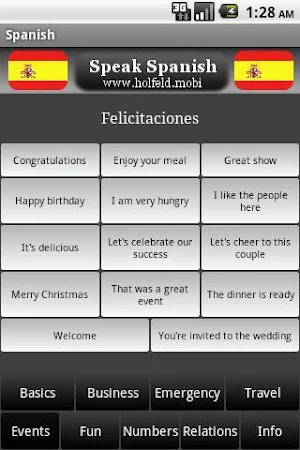 Speak Spanish! Screenshot 1