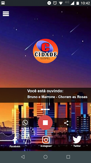 Rádio Cidade Gospel Screenshot 0