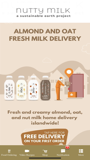 Almond and Oat Milk Delivery b Screenshot 3