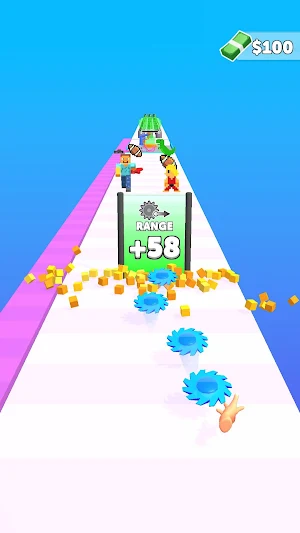 Voxel Crusher Run Screenshot 1