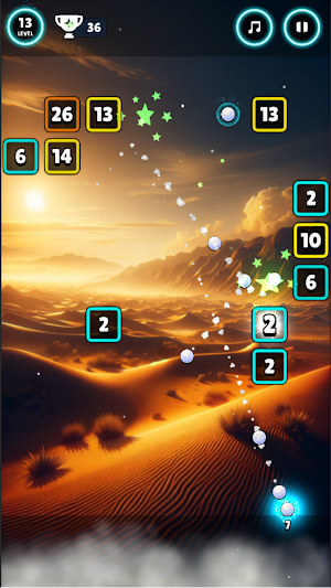 Ball bouncer : bricks breaker Screenshot 2