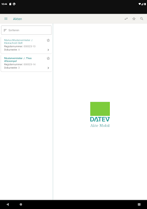 DATEV Anwalt Akte mobil Screenshot 3