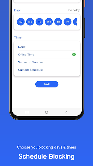 Block site & Website Blocker Screenshot 1