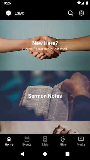 Leon Springs Baptist App Screenshot 0