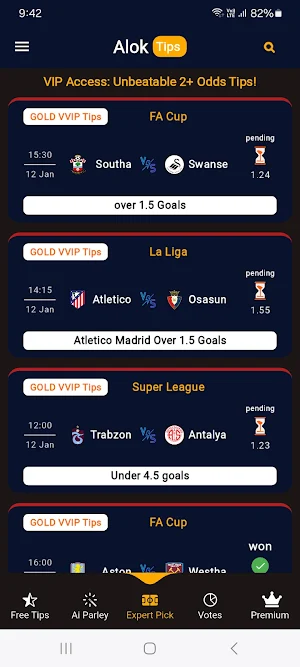 AlokTips Win Win Predictions Screenshot 2