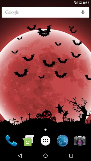 Halloween Live Wallpaper Screenshot 2