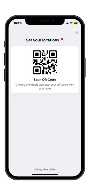 Eazy Menu - Digital Menu Screenshot 1