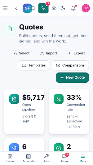 My WorkQue Screenshot 3
