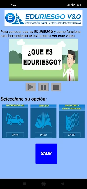 EDURIESGO Chacao Screenshot 1