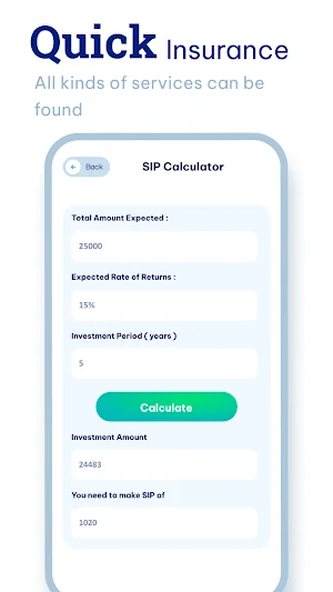 Quick Insurance Guide - Calc Screenshot 2