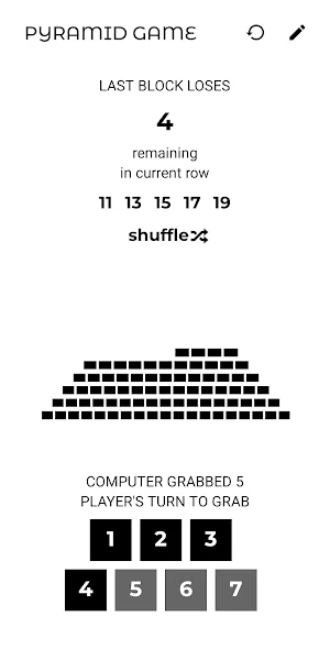 Pyramid Game Screenshot 1