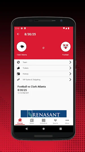 Valdosta State Blazers Screenshot 2