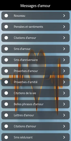 Messages Amour 2022 Screenshot 2