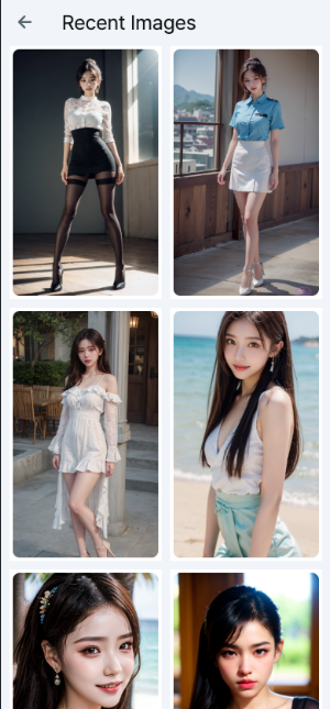 MissAI - Girl Generate&explore Screenshot 1