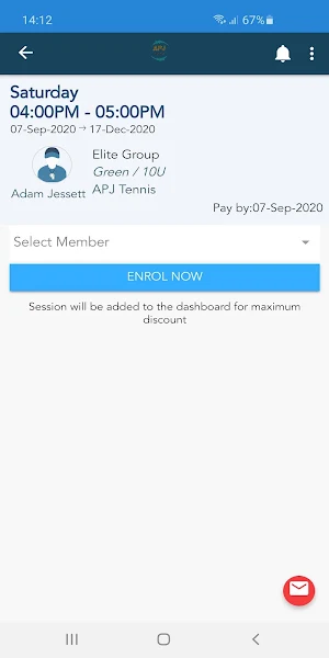 APJ Tennis Screenshot 0