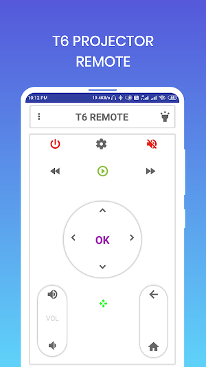 T6 Projector Remote Screenshot 0