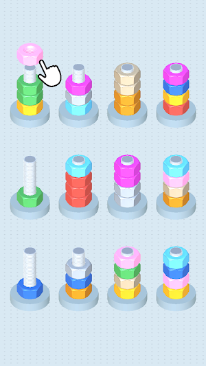 Nuts And Bolts Sort Screenshot 0