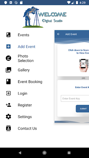 Welcome Digital Studio- View And Share Photo Album Screenshot 1