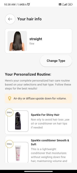 AI -Hair Match Screenshot 2