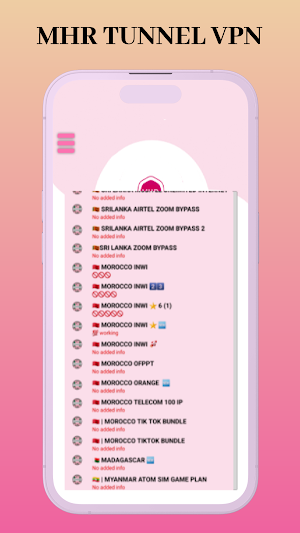 MHR Tunnel vpn Screenshot 2