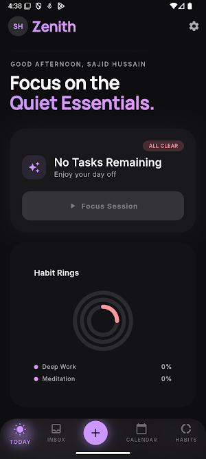 Zenith: Tasks & Habits Screenshot 3