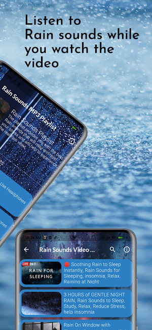 Rain Sounds : Relaxing Sleep Screenshot 3