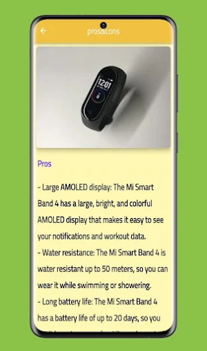 xiaomi Mi Smart Band 4 guide Screenshot 1