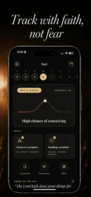 Eve Rhythm: Cycle & Fertility Screenshot 1