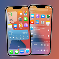 iphone 12 launcher & wallpaper