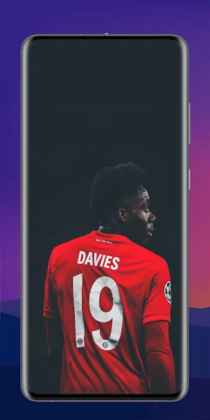Alphonso Davies 4K Wallpaper Screenshot 0