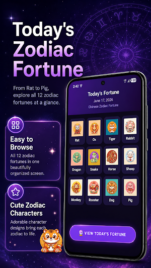 Daily Zodiac Fortune Screenshot 0