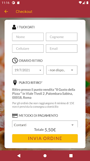 Il Gusto della Pizza Screenshot 3